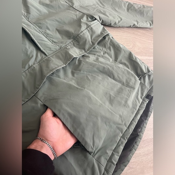 Pull&Bear Green Olive Jacket Size S - Picture 4 of 9